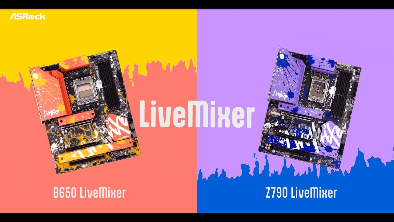 Born to Stream–ASRock LiveMixer Series Motherboards