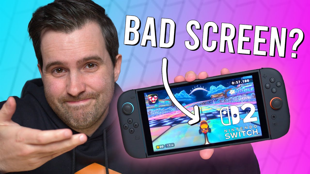 How Slow is the Nintendo Switch 2 Display?