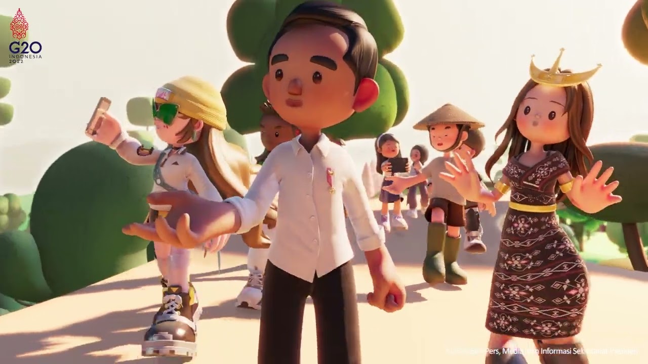 Presiden Jokowi dalam Dunia Virtual Jagat Nusantara, 28 Oktober 2022