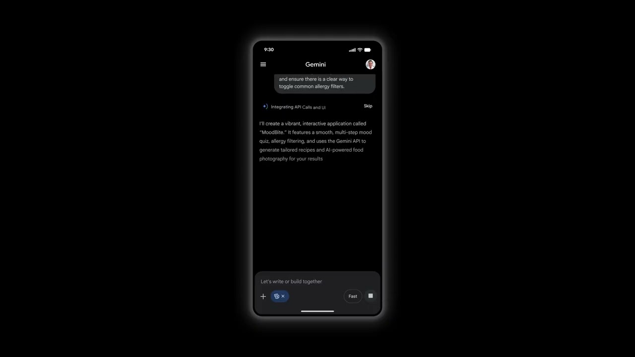 Gemini 3 Flash | Go from idea to app in minutes