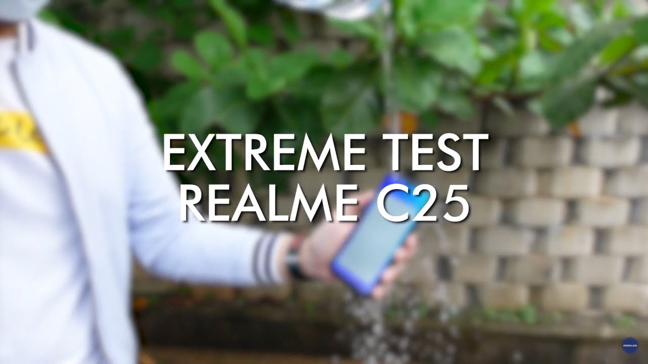 Pengujian Ekstrem realme c25: Tahan Banting!