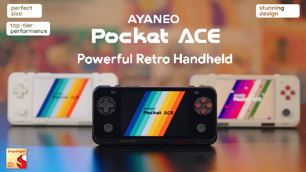 Retro-Style Android Powerhouse –AYANEO Pocket ACE