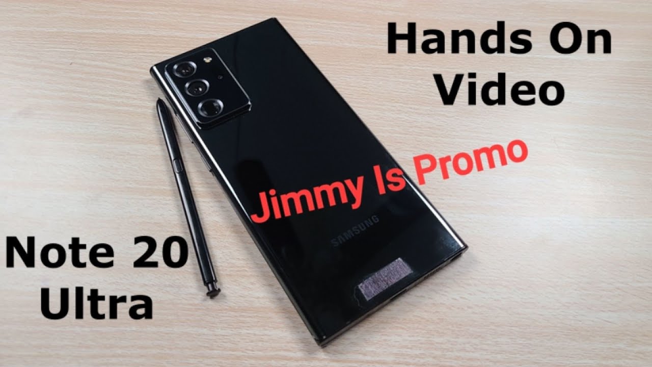 Samsung Galaxy Note 20 Ultra - Official Hands On (Leak)