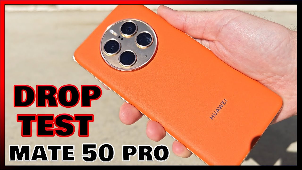 HUAWEI Mate 50 Pro Drop Test. Is KUNLUN Glass Unbreakable?