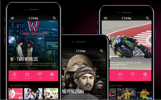 aplikasi tribe cover