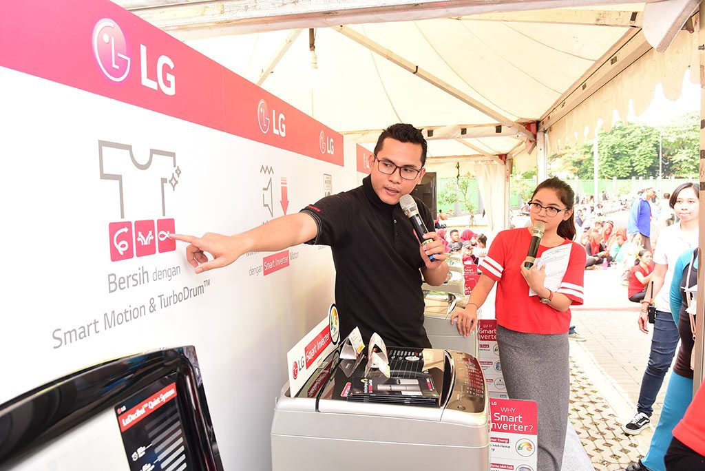 Cara Unik LG Sosialisasikan Mesin Cuci Hemat Listrik