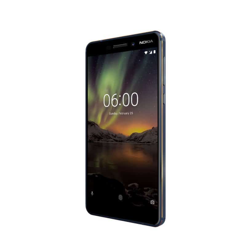 new nokia 6 blue gold
