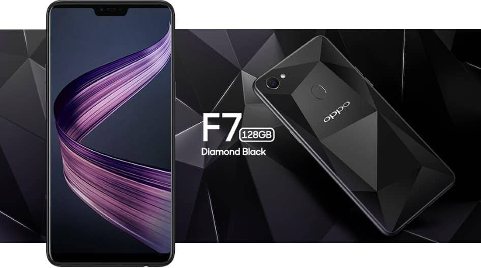 OPPO F7 Diamond Black 2