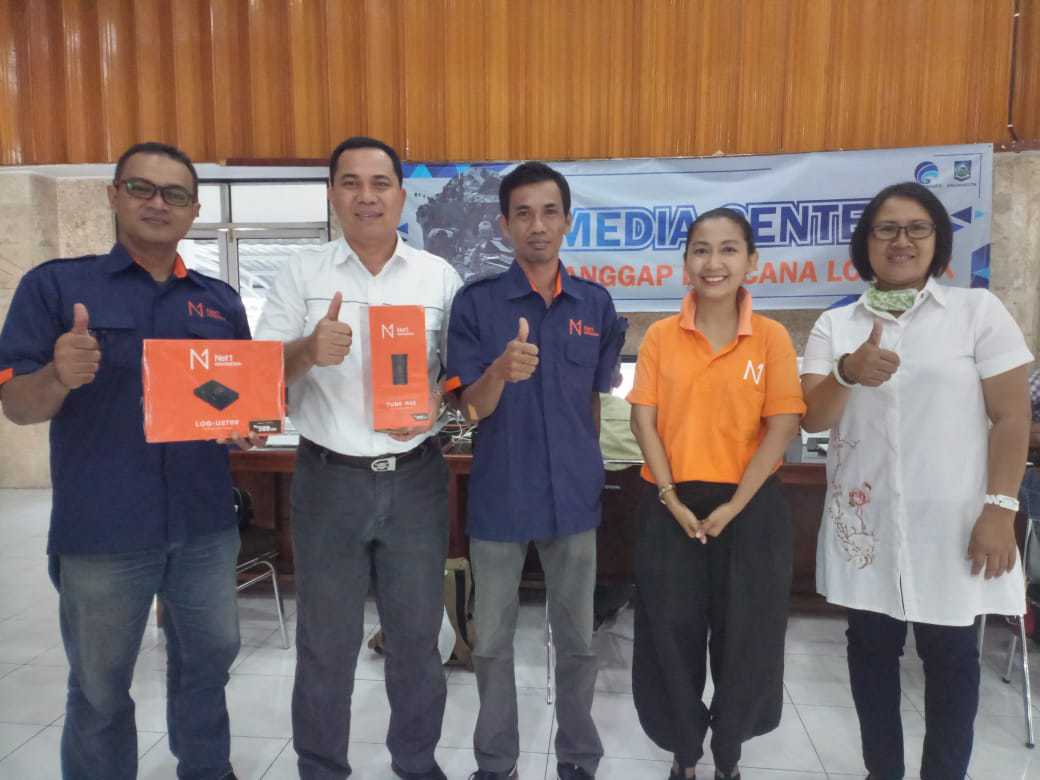 Respon Net1 Indonesia terhadap gempa di Lombok