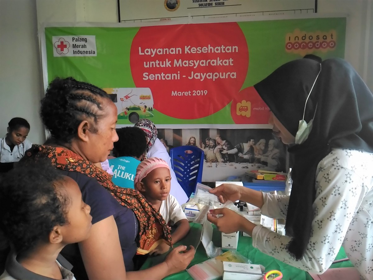 Banjir Sentani, Indosat Ooredoo Hadirkan Mobil Klinik 53 Keuangan Digital