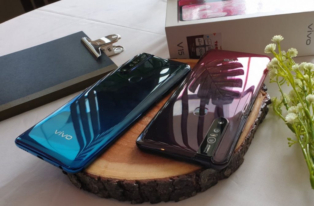 Vivo V15 desain