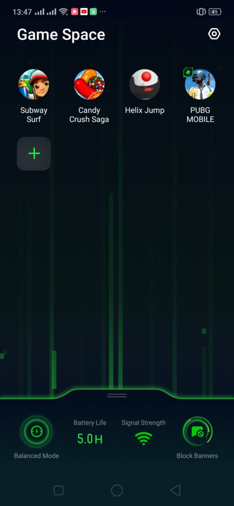 ColorOS 6 Game Space