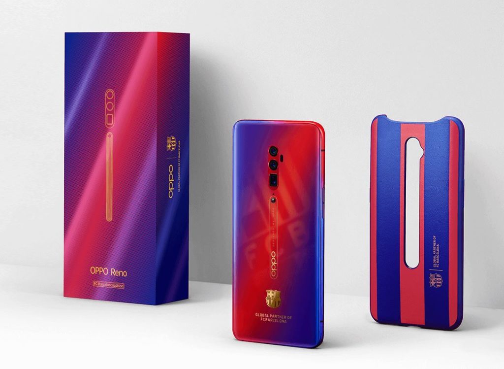 OPPO Reno 10x Zoom Barcelona edition box