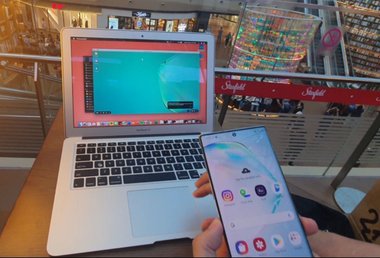Cara Menggunakan Samsung Dex dari Smartphone Galaxy Note10 ke Laptop