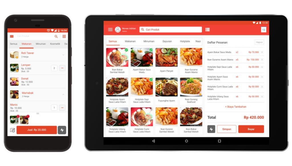 fitur aplikasi qasir