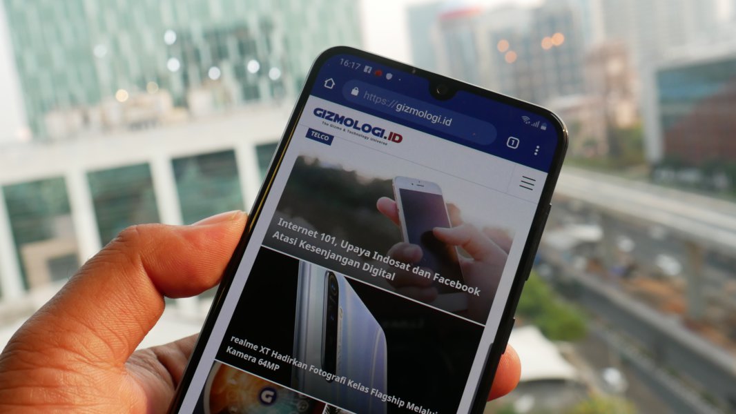 Layar Samsung Galaxy A50s