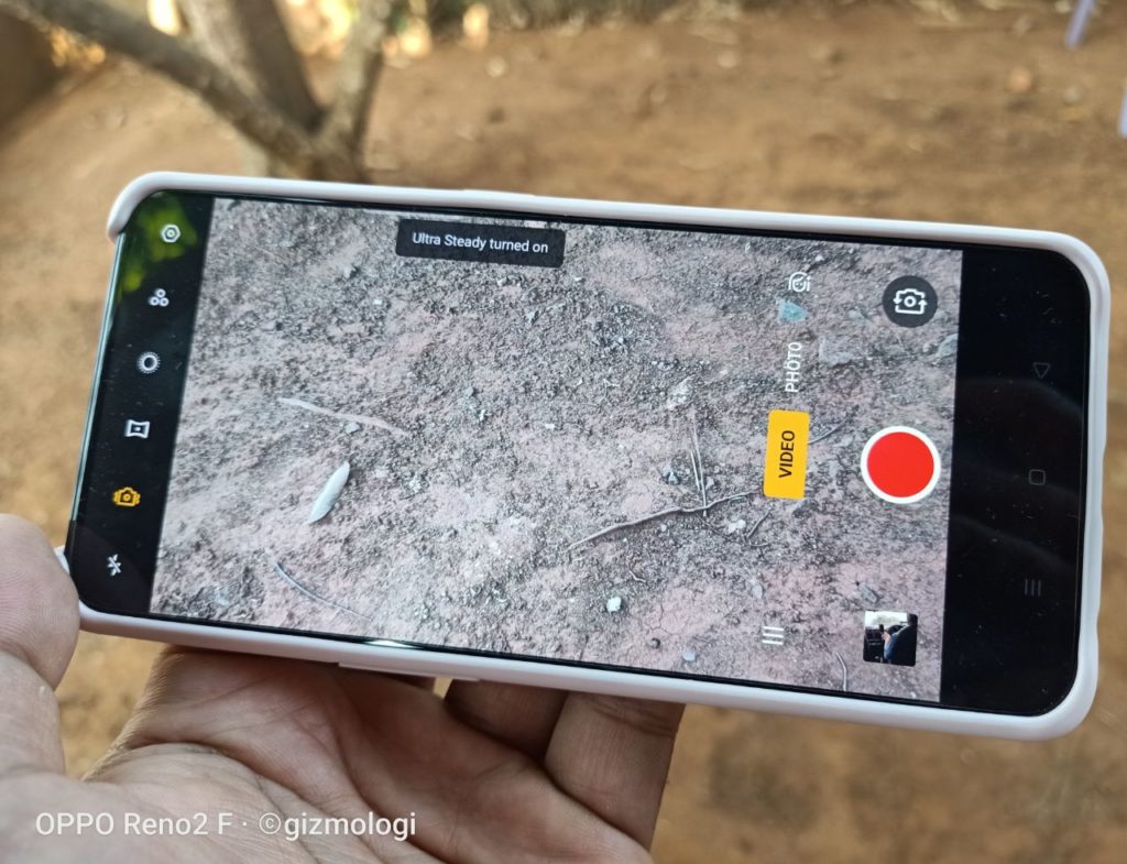fitur ultra steady video di oppo reno2