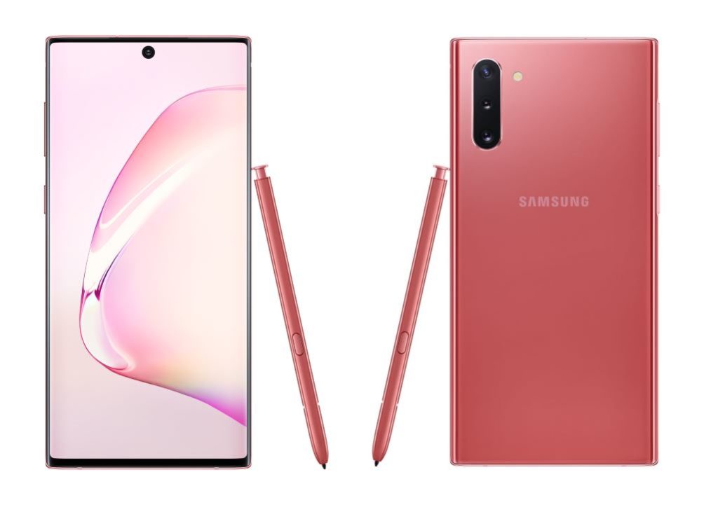 Samsung Galaxy Note 10 Aura Pink