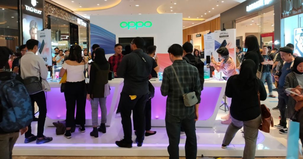 OPPO reno2 di Central Park