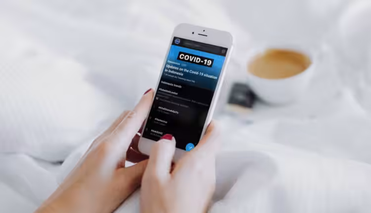 Twitter fitur Event page Covid-19