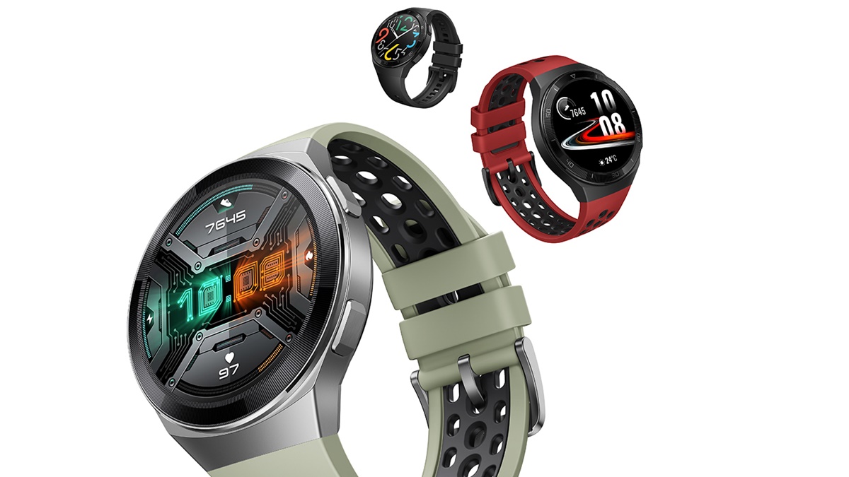 Huawei Watch GT2e terlihat lebih murah dan lebih sporty Huawei Menonton GT2e