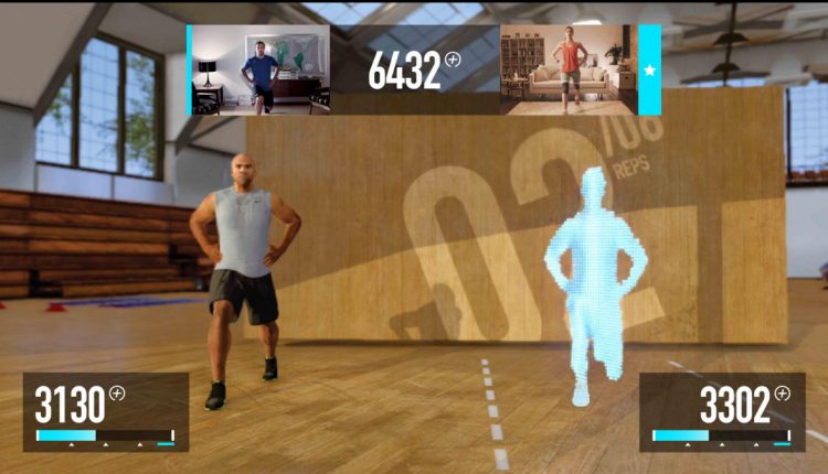 game olahraga Nike + Kinect Training
