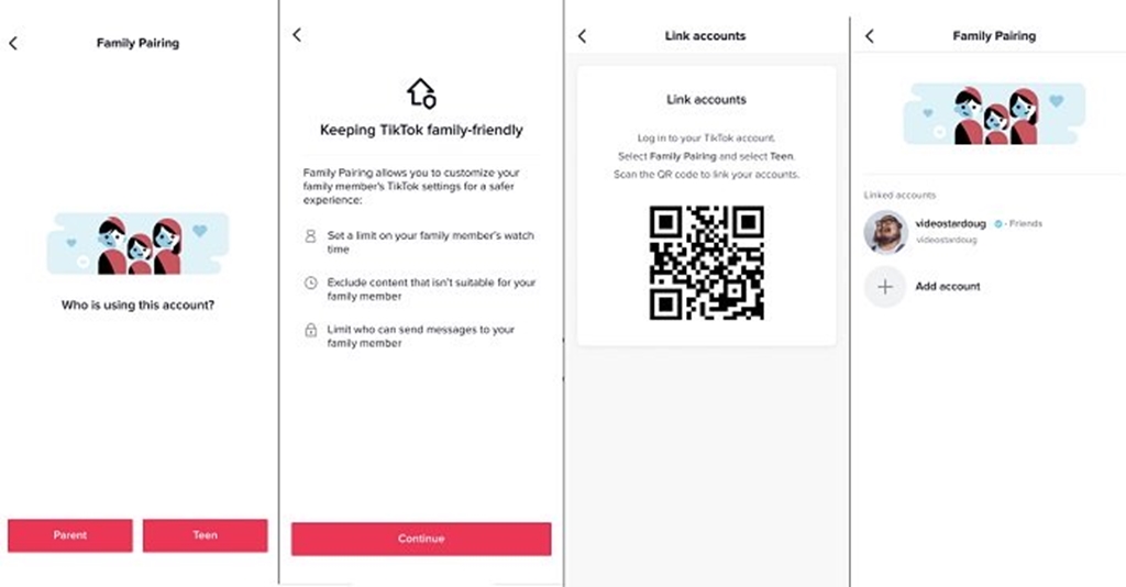 fitur tiktok family pairing