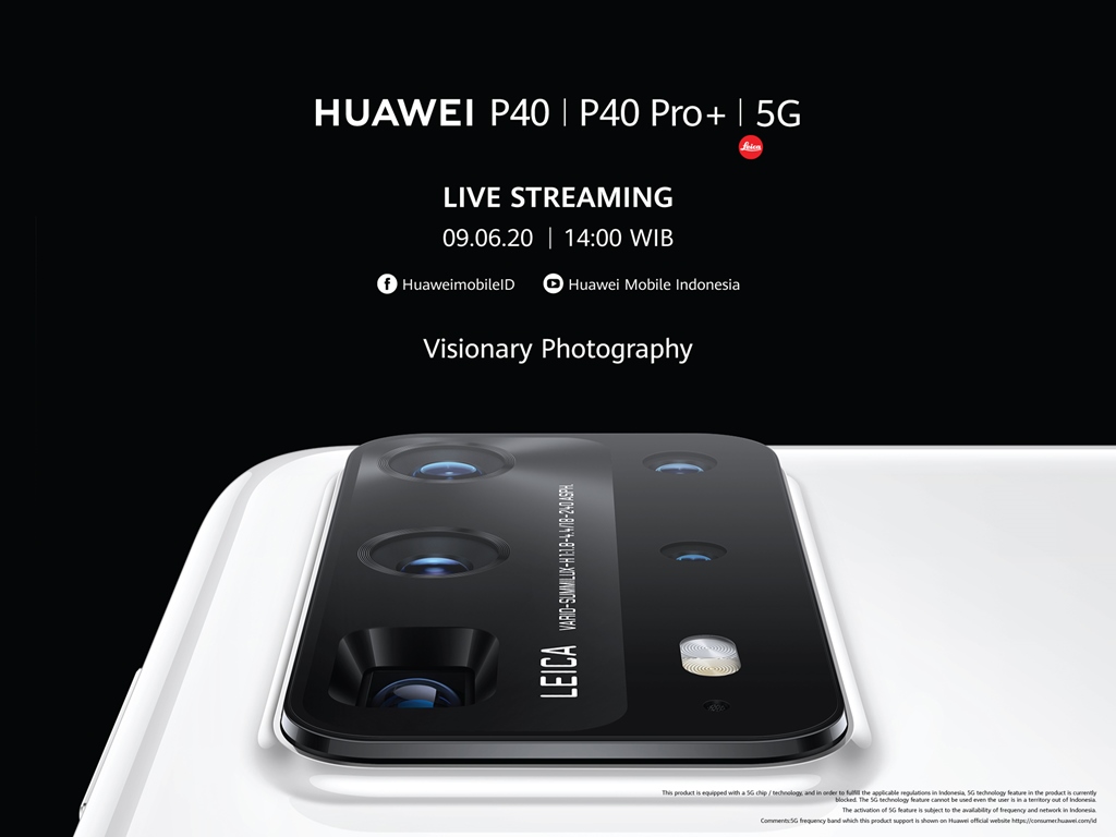 Jadwal peluncuran Huawei P40 & P40 Pro+