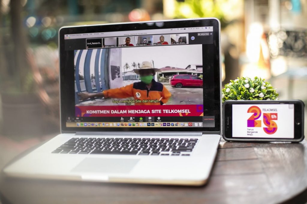 Penjaga BTS Telkomsel