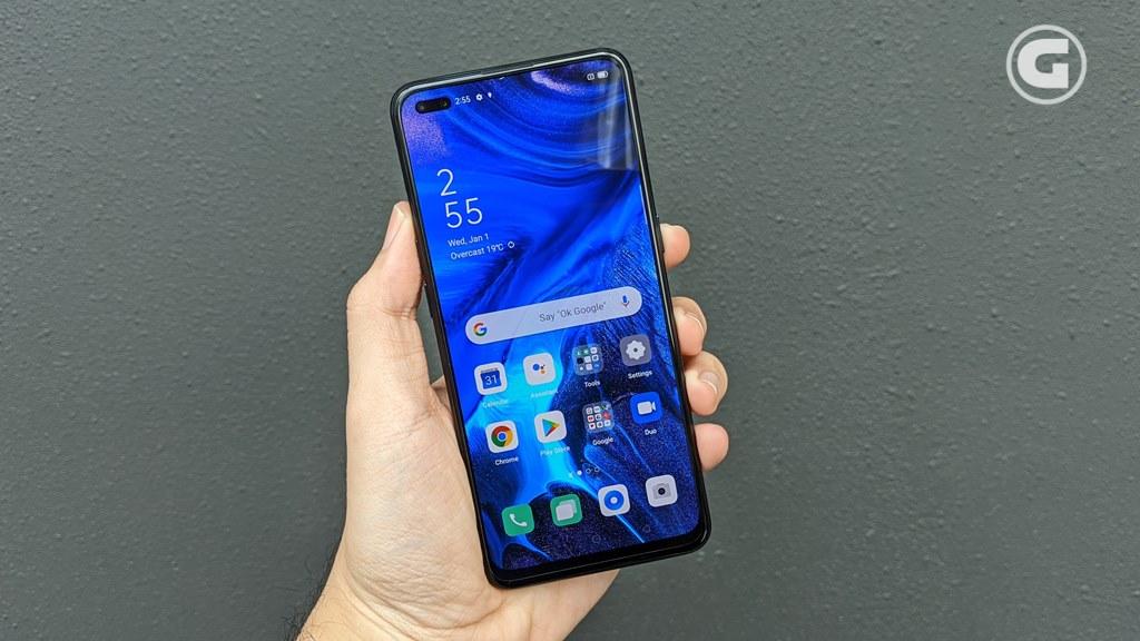 Layar OPPO Reno4