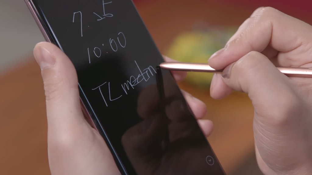 S Pen screen off memo