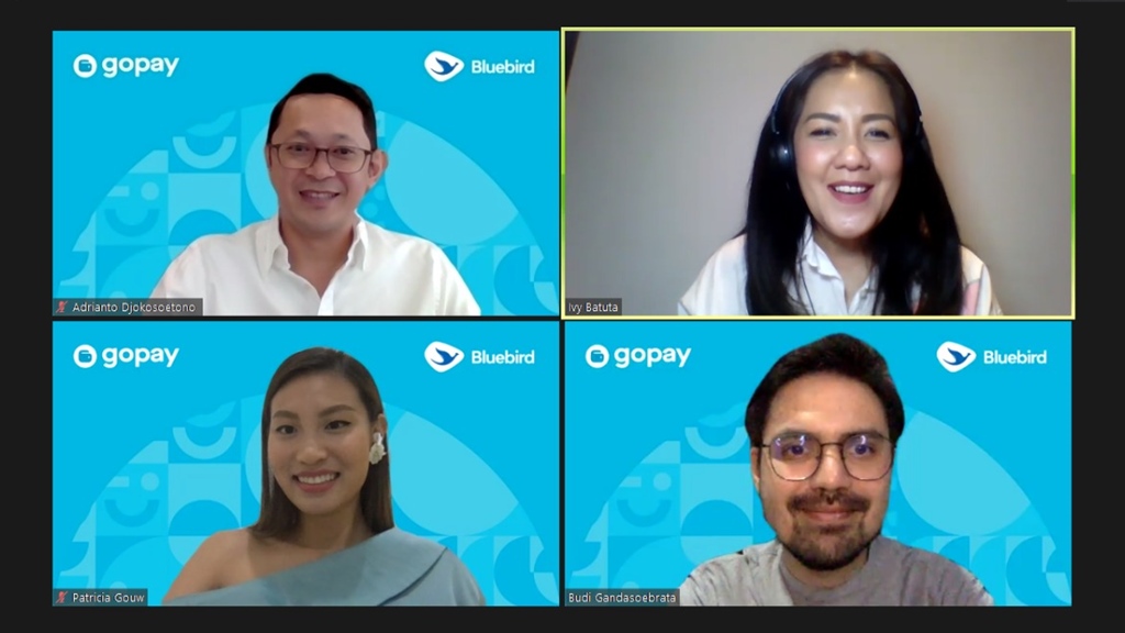 virtual press conference GoPay & Bluebird