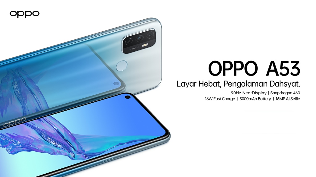 OPPO A53 Bawa Teknologi Layar 90Hz di Harga Rp2 Jutaan 53 OPPO A53