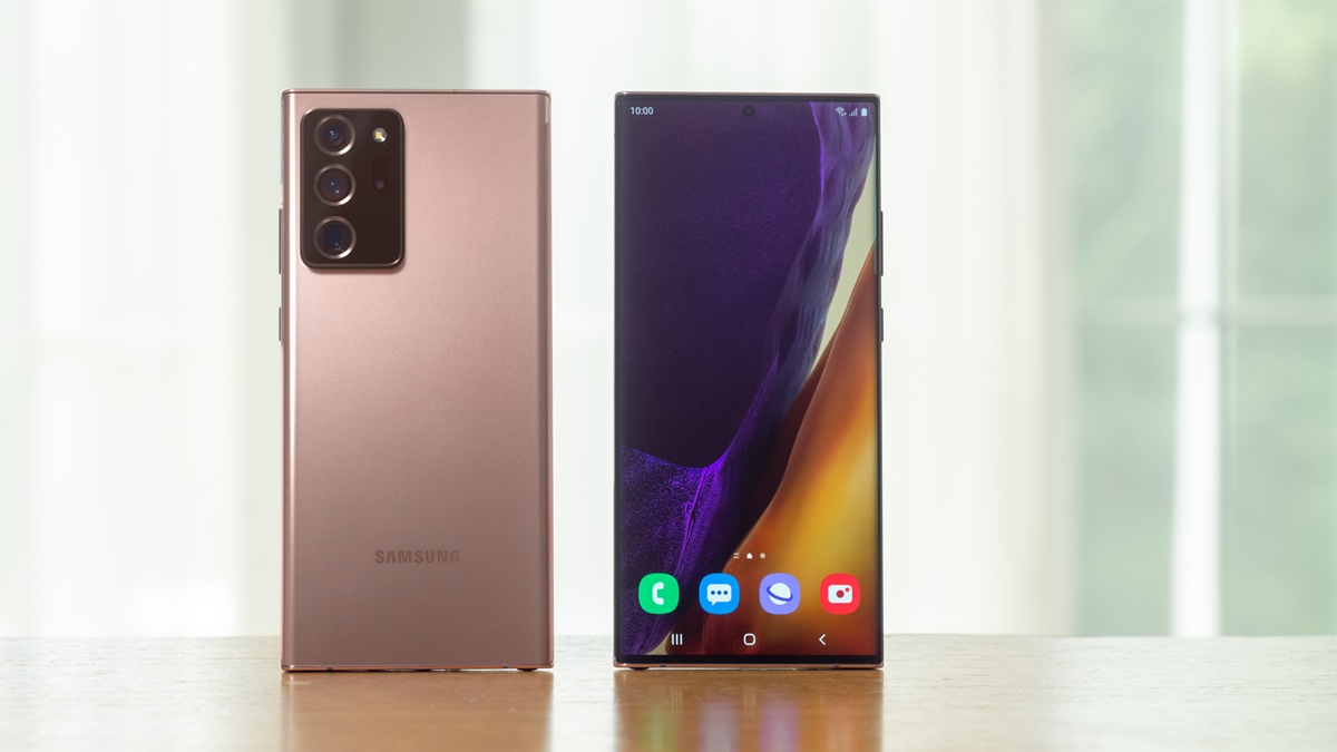 Desain Galaxy Note20 Ultra
