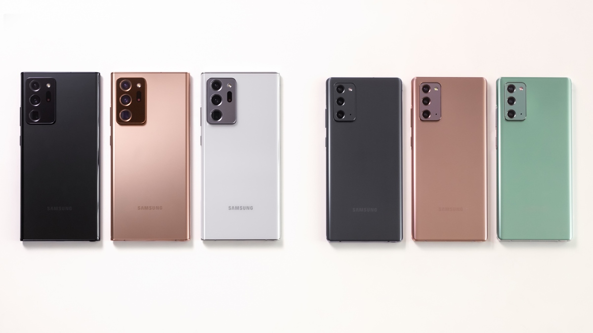 Varian warna Galaxy Note20 series