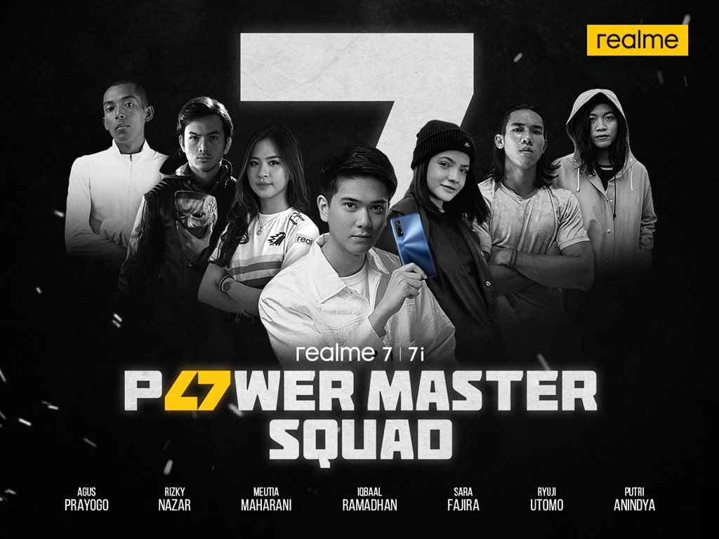 realme #7PowerMasterSquad