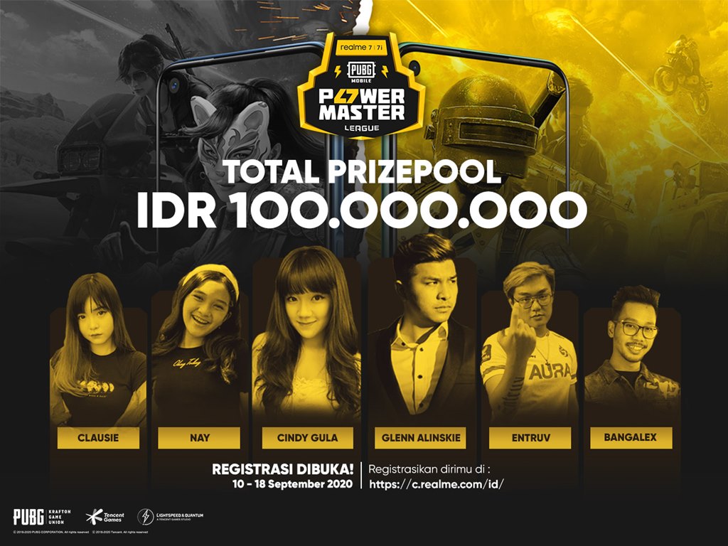 realme Gelar Turnamen PUBG Power Master League, Hadiah Total Rp100 Juta 53 realme PUBG Power Master League