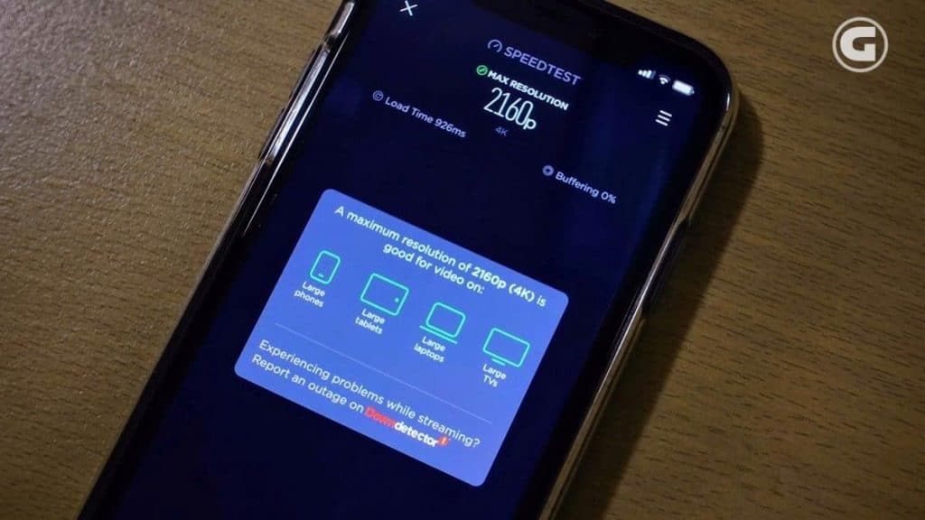Speedtest App Detects Maximum Quality of Video Streaming