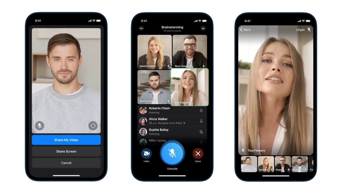 Telegram Group Video Call