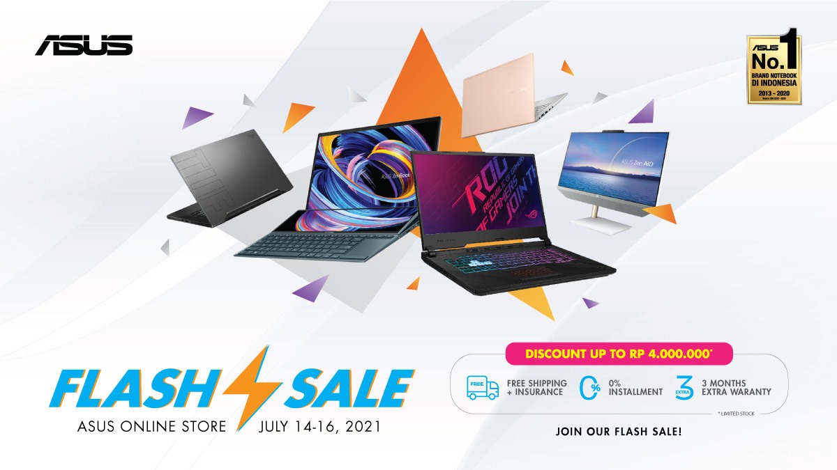 ASUS Online Store Diluncurkan, Bawa Promo Potongan Harga Sampai Rp4 Juta 53 ASUS Online Store