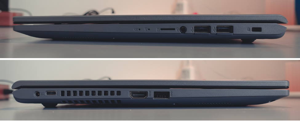 ASUS VivoBook 15 (A516) konektivitass