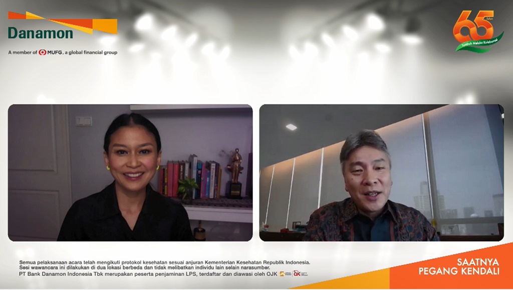 Rayakan HUT ke-65, Danamon Tekankan Pentingnya Kolaborasi Bersama 52 Marissa Anita - Yasushi Itagaki - Danamon