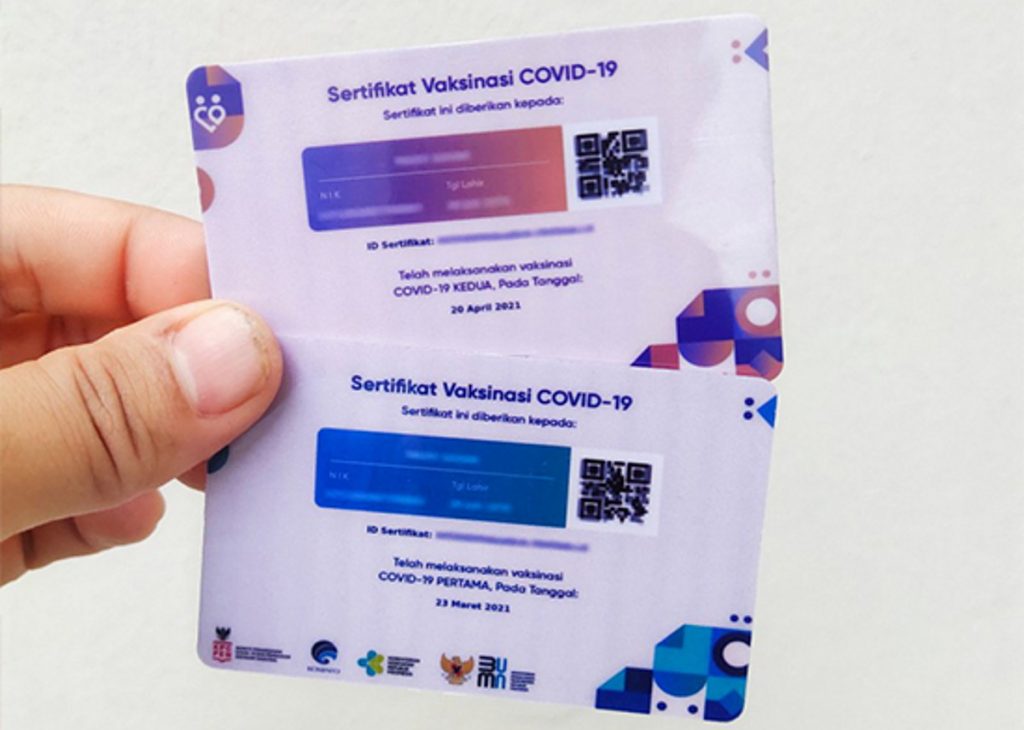 Cetak sertifikat vaksin Covid-19