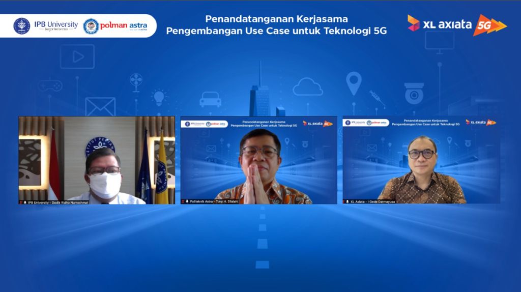 Kolaborasi XL Axiata dengan IPB dan Polman Astra