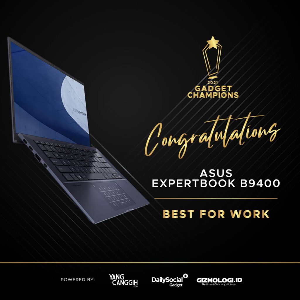 ASUS ExperBook B9400 Best for Work