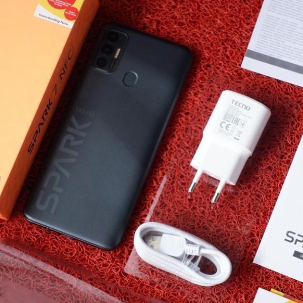Kelengkapan TECNO Spark 7 NFC