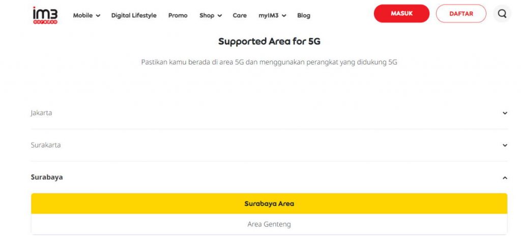indosat 5g surabaya coverage