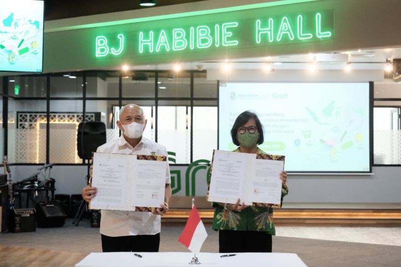 Grab MoU dengan Kemenkop UKM