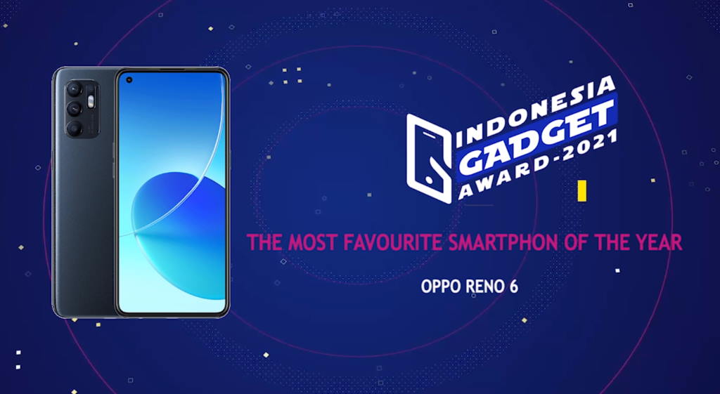 Inilah Nominasi dan Pemenang Indonesia Gadget Award 2021 63 Favourite Smartphone OPPO Reno6