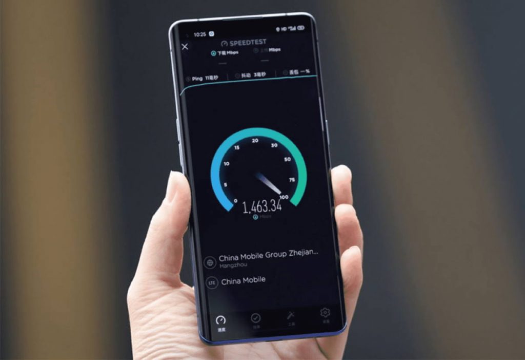 ilustrasi smartphone OPPO 5G